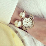  Shop Authentic Michael Kors Parker White Dial Two Tone Steel Strap Watch for Women - MK5626 - Luxxuri