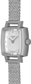  Shop Authentic Tissot Lovely Square Silver Dial Silver Mesh Bracelet Watch For Women - T058.109.11.036.00 - Luxxuri