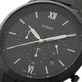  Shop Authentic Fossil Neutra Chronograph Black Dial Black Steel Strap Watch for Men - FS5474 - Luxxuri