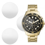  Shop Authentic Fossil FB-03 Chronograph Black Dial Gold Steel Strap Watch for Men - FS5727 - Luxxuri