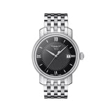  Shop Authentic Tissot Bridgeport Black Dial Silver Steel Strap Watch For Women - T097.010.11.058.00 - Luxxuri