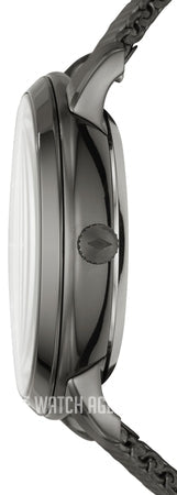  Shop Authentic Fossil Neutra Automatic Skeleton Black Dial Grey Mesh Strap Watch for Men - ME3185 - Luxxuri