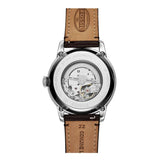  Shop Authentic Fossil Townsman Automatic Blue Dial Brown Leather Strap Watch for Men - ME3110 - Luxxuri