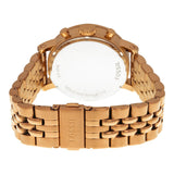  Shop Authentic Fossil Boyfriend Chronograph Brown Dial Rose Gold Steel Strap Watch for Women - ES3494 - Luxxuri