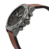  Shop Authentic Fossil Bronson Chronograph Grey Dial Brown Leather Strap Watch for Men - FS5855 - Luxxuri