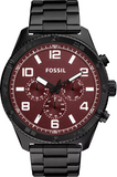  Shop Authentic Fossil Brox Multifunction Maroon Dial Black Steel Strap Watch for Women - BQ2803 - Luxxuri