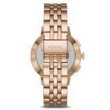  Shop Authentic Fossil Carlie Rose Gold Dial Rose Gold Steel Strap Watch for Women - ES4301 - Luxxuri