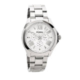  Shop Authentic Fossil Cecile Multifunction Silver Dial Silver Steel Strap Watch for Women - AM4509 - Luxxuri