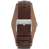  Shop Authentic Fossil Coachman Chronograph Black Dial Brown Leather Strap Watch for Men - CH2891 - Luxxuri