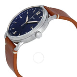 Shop Authentic Fossil Commuter Blue Dial Blue Leather Strap Watch for Men - FS5325 - Luxxuri
