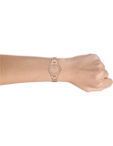  Shop Authentic Fossil Jesse Crystal Rose Gold Dial Rose Gold Steel Strap Watch for Women - ES3020 - Luxxuri