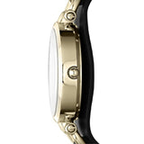  Shop Authentic Fossil Georgia Black Dial Black Leather Strap Watch for Women - ES3148 - Luxxuri