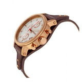  Shop Authentic Fossil Boyfriend White Dial Brown Leather Strap Watch for Women - ES3616 - Luxxuri