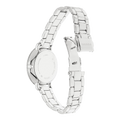 Fossil Jacqueline Multifunction White Dial Silver Steel Strap Watch for Women - ES3738