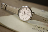  Shop Authentic Fossil Jacqueline White Dial Beige Leather Strap Watch for Women - ES3793 - Luxxuri