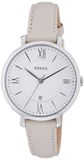  Shop Authentic Fossil Jacqueline White Dial Beige Leather Strap Watch for Women - ES3793 - Luxxuri