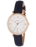  Shop Authentic Fossil Jacqueline White Dial Blue Leather Strap Watch for Women - ES3843 - Luxxuri
