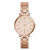  Shop Authentic Fossil Jacqueline Rose Gold Dial Rose Gold Steel Strap Watch for Women - ES3970 - Luxxuri