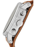  Shop Authentic Fossil Original Boyfriend Sport Chronograph Beige Dial Brown Leather Strap Watch for Women - ES4046 - Luxxuri