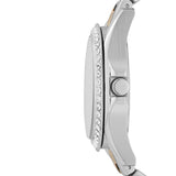  Shop Authentic Fossil Riley Multifunction Rose Gold Dial Two Tone Steel Strap Watch for Women - ES4145 - Luxxuri