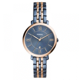  Shop Authentic Fossil Jaqueline Grey Dial Two Tone Steel Strap Watch for Women - ES4321 - Luxxuri