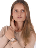  Shop Authentic Fossil Jacqueline Mother of Pearl White Dial Gold Mesh Strap Watch for Women - ES4352 - Luxxuri