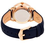  Shop Authentic Fossil Tailor White Dial Blue Leather Strap Watch for Women - ES4394 - Luxxuri