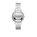  Shop Authentic Fossil Jacqueline Multifunction Moonphase White Dial Silver Steel Strap Watch for Women - ES5164 - Luxxuri