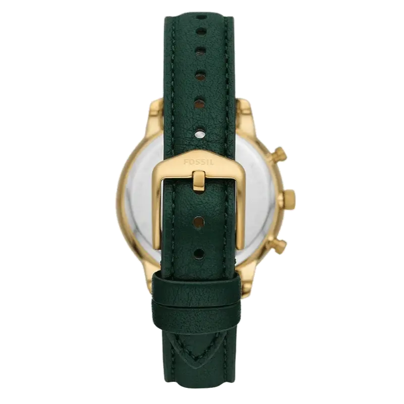  Shop Authentic Fossil Neutra Chronograph Green Dial Green Leather Strap Watch for Women - ES5239 - Luxxuri