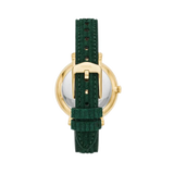 Shop Authentic Fossil Jacqueline Multifunction Moonphase Mother of Pearl White Dial Green Leather Strap Watch for Women - ES5244 - Luxxuri