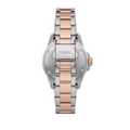 Fossil Blue Dive Three Hand Gray Dial Two Tone Steel Strap Watch For Women - ES5348