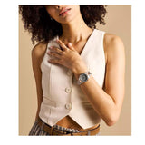  Shop Authentic Fossil Blue Dive Three Hand Gray Dial Two Tone Steel Strap Watch For Women - ES5348 - Luxxuri