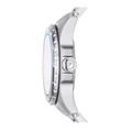 Fossil Blue Dive Three Hand Blue Dial Silver Steel Strap Watch For Women - ES5353