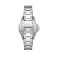 Fossil Blue Dive Three Hand Blue Dial Silver Steel Strap Watch For Women - ES5353