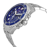  Shop Authentic Fossil FB-03 Chronograph Blue Dial Silver Steel Strap Watch for Men - FS5724 - Luxxuri