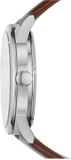  Shop Authentic Fossil Flynn Automatic Black Dial Brown Leather Strap Watch for Men - BQ2270 - Luxxuri
