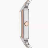  Shop Authentic Fossil Raquel Three Hand White Dial Two Tone Steel Strap Watch For Women - ES5222 - Luxxuri