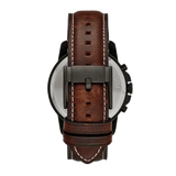  Shop Authentic Fossil Grant Chronograph Brown Dial Brown Leather Strap Watch for Men - FS5088 - Luxxuri
