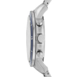  Shop Authentic Fossil Grant Sport Chronograph Black Dial Silver Steel Strap Watch for Men - FS5236 - Luxxuri