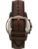  Shop Authentic Fossil Grant Chronograph White Dial Brown Leather Strap Watch for Men - FS5344 - Luxxuri