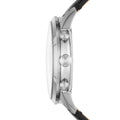 Fossil Townsman Multifunction Black Dial Black Leather Strap Watch for Men - FS5396