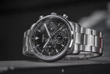  Shop Authentic Fossil Goodwin Chronograph Black Dial Silver Steel Strap Watch for Men - FS5412 - Luxxuri