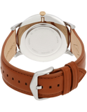  Shop Authentic Fossil The Minimalist 3H Blue Dial Brown Leather Strap Watch for Men - FS5499 - Luxxuri