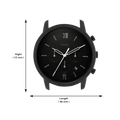  Shop Authentic Fossil Neutra Chronograph Black Dial Black Leather Strap Watch for Men - FS5503 - Luxxuri