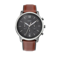  Shop Authentic Fossil Neutra Chronograph Grey Dial Brown Leather Strap Watch for Men - FS5512 - Luxxuri