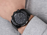  Shop Authentic Fossil Bronson Chronograph Black Dial Black Steel Strap Watch for Men - FS5712 - Luxxuri
