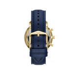  Shop Authentic Fossil Neutra Chronograph Blue Dial Blue Leather Strap Watch for Men - FS5790 - Luxxuri