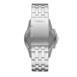  Shop Authentic Fossil FB-01 Chronograph Black Dial Silver Steel Strap Watch for Men - FS5837 - Luxxuri