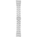 Fossil Retro Digital Silver Dial Silver Steel Strap Watch for Men - FS5844