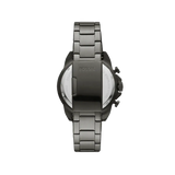  Shop Authentic Fossil Bronson Chronograph Black Dial Grey Steel Strap Watch for Men - FS5852 - Luxxuri